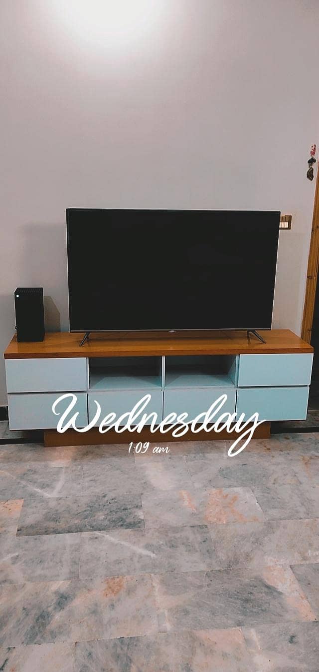 led console tv console. 2