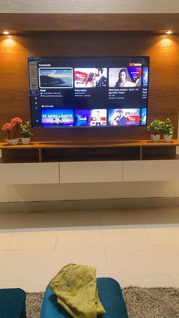 led console tv console. 4