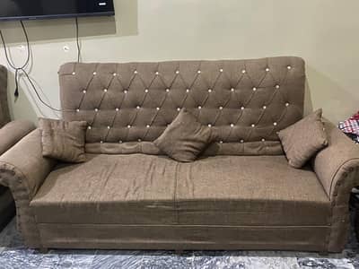 7 Seater sofa set Used