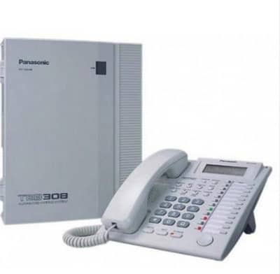 PABX PANASONIC TELEPHONE EXCHANGE 3 PTCL  12 INTERCOM PHONE EXTENSION
