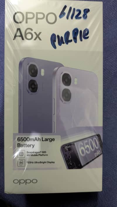 OPPO A6x