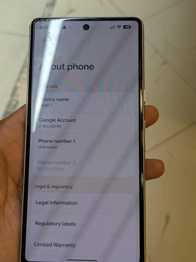 Google Pixel 7 5