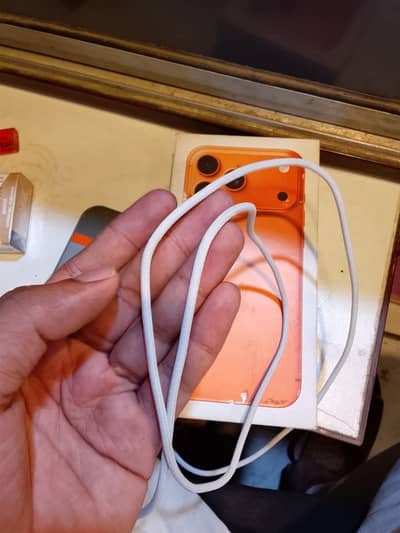 iPhone cable Original from the box of IPhone 17 pro max