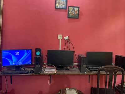 i5 6 generation Pc with 22 inch screen 16 gb ram with 128 gb ssd
