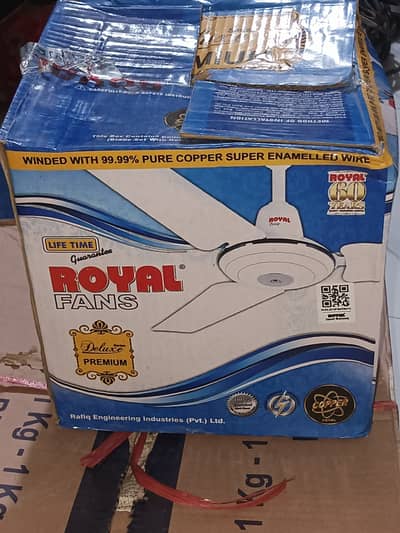 Brand new royal fan for sale