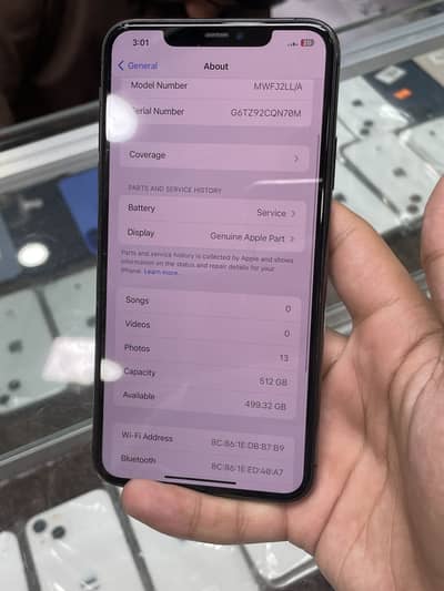 11 pro max 512 gb baypas 03270043198