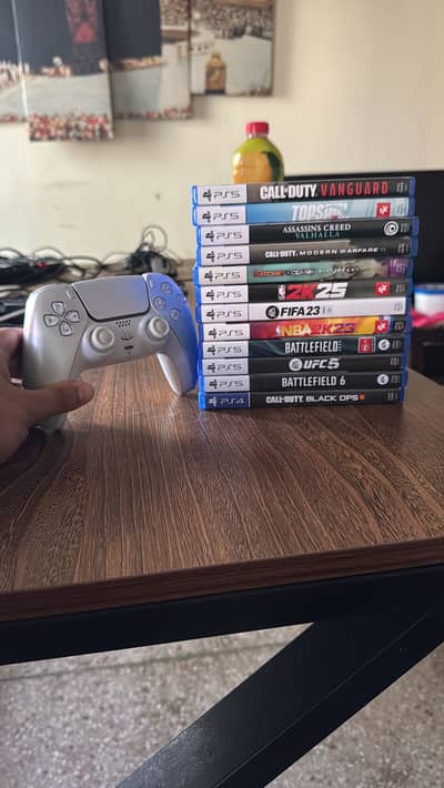 Ps5 & Ps4 games bundle with a Limited Edition Controller
