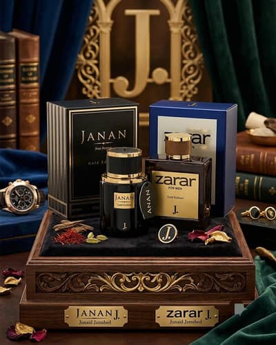J. Janan & Zarar Gold Edition Perfume Pack of 2