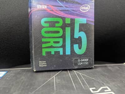 Intel core i5 9400f + mother board MSI H310M WITH BOX