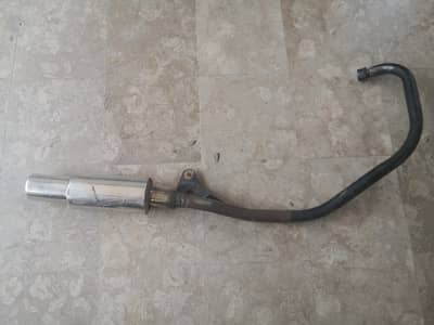 Hks exhaust with bend pipe