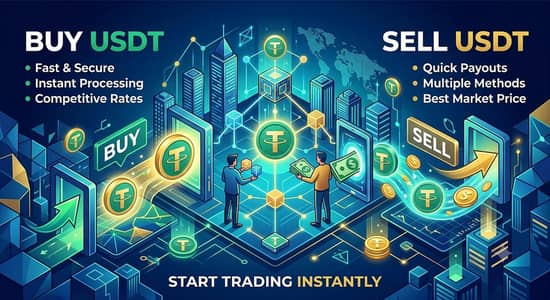 USDT service available
