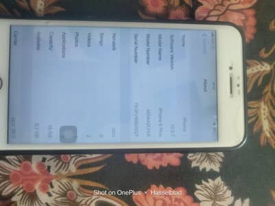 Apple iPhone 6 Plus urgent sale WP 03093410035