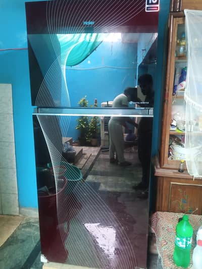 haier refrigerator  digital inverter 536 TIFR A1 touch display   jumbo