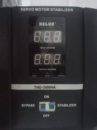 Delux TND-3000VA Servo Voltage Stabilizer