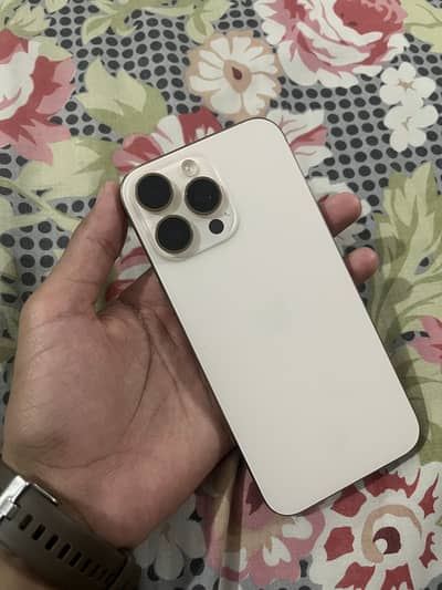 iPhone 16 Pro Max Desert Clour Jv all ok 93 health