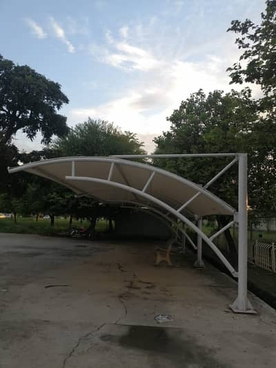 Modern Tensile Car Porch Shade | Garage Shed | Swimming Pool Canopy |