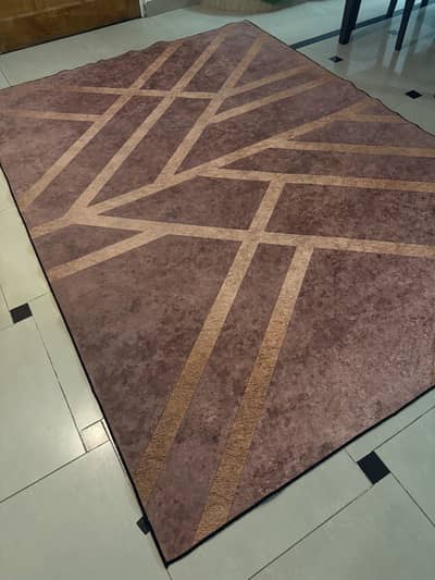 Big sized full rug - neat and clean