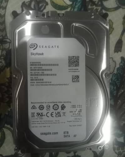 8tb Skyhawk hard drive cctv