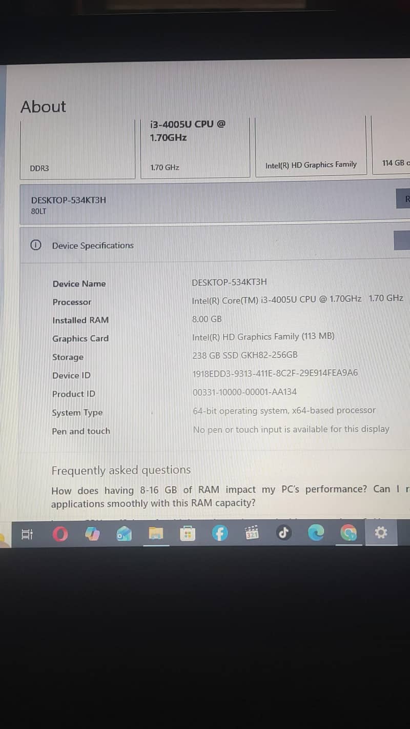 core i3 4