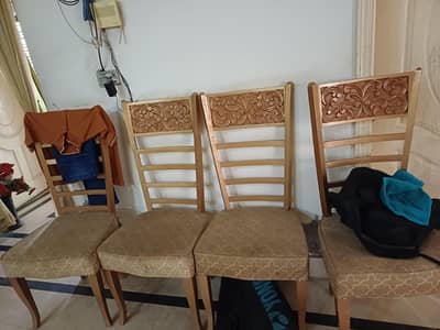 new dinning table with 6 chair for sale