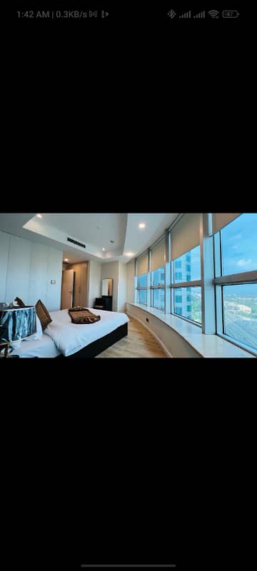 1BED FURNISH APARTMENT AVAILABLE DAILY BASIS FOR RENT IN ISLAMABAD CENTURES MALL