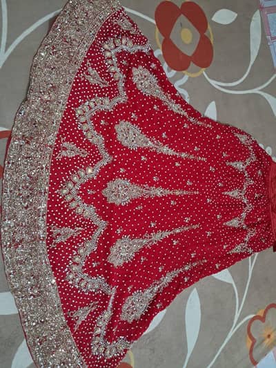 Bridal Lehenga – One Time Used – UK Imported – Heavy Stone Work