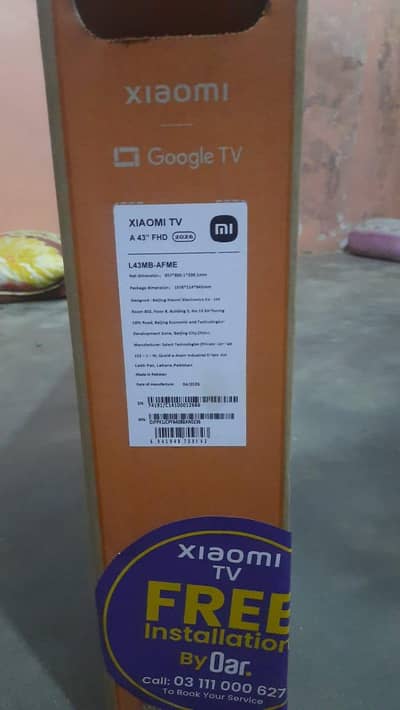xaomi ke new led haiiiiiii box pack