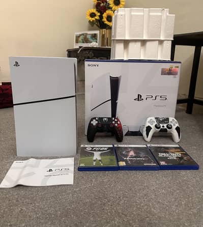Ps5 slim 1Tb complete gaming setup