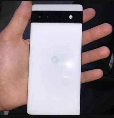 Google Pixel 6a white color 128 gb
