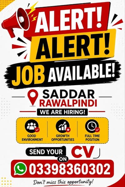 best job in rawalpindi