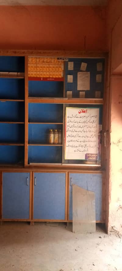 کریانہ سٹور کا مکمل سیٹ اپ فار سیل ہے