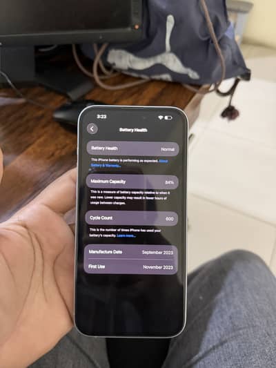 Apple iphone 15 plus, NON PTA 128 GB.