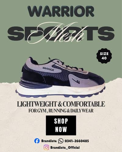 WARRIOR - SPORT MESH SNEAKER