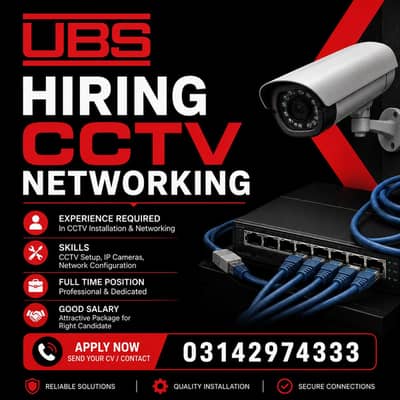 CCTV & Networking Technician