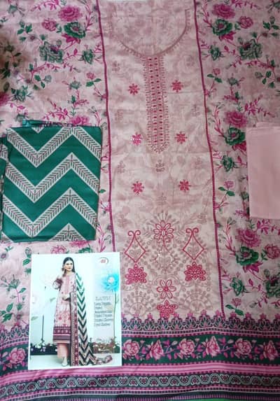 Maria B lawn embroidery  unstitched