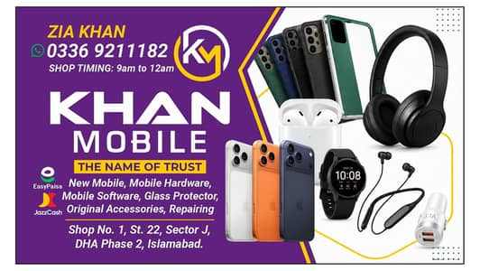 Khan Mobile Phones, Accessories & Repair Services