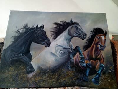 Horse Oil Painting