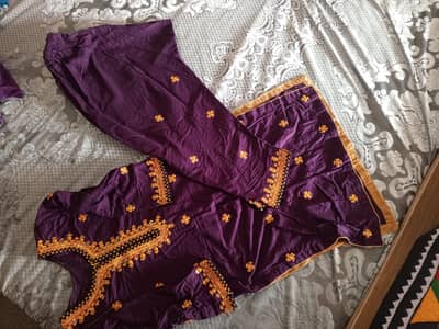 Brand New Girls 3 Piece Embroidered Dress