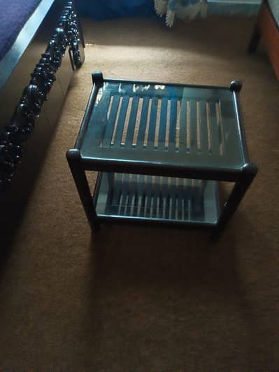 Solid Wooden Side  Table