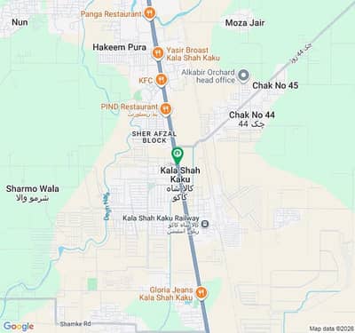 22 Marla Plot for Sale Main GT Road Sheikhupura