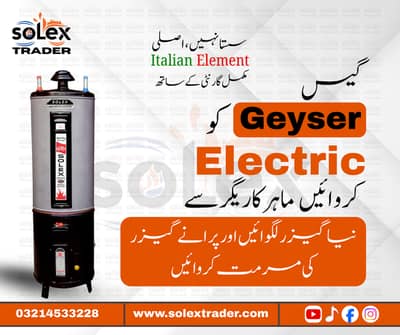 SoleX Trader – Geyser Repair & New Geysers in Lahore
