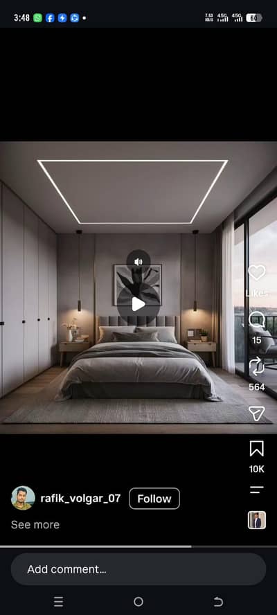 Drywall partition & gypsum board ceiling