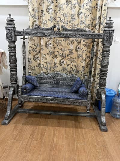 beautiful chinioti wooden jhoola for sale