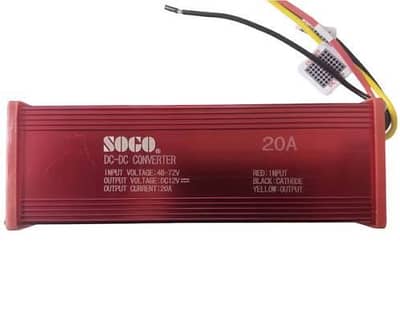 sogo  dc to dc convrtor 4 u 12volt for batrry and invertor