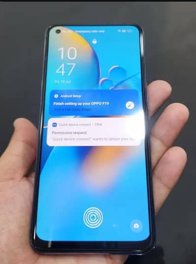 OPPO F19 Display finger all ok