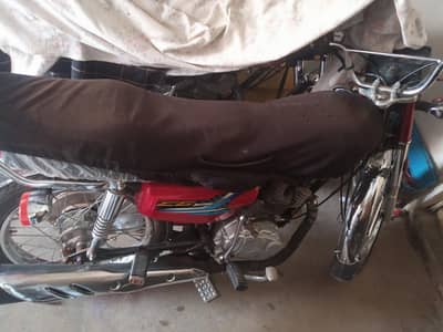 Honda cg 125 fresh new 1 hand used bike 2024 model sealed engine