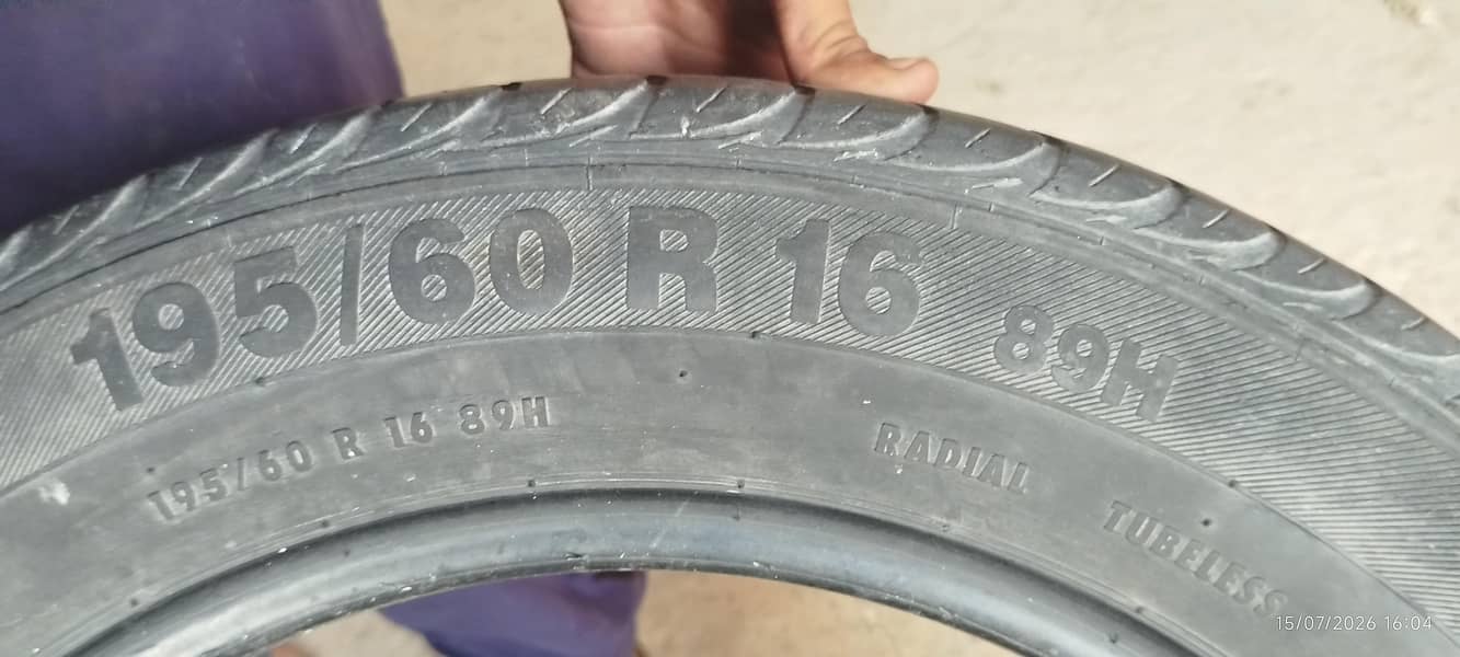 BRV Tyres complete set 2