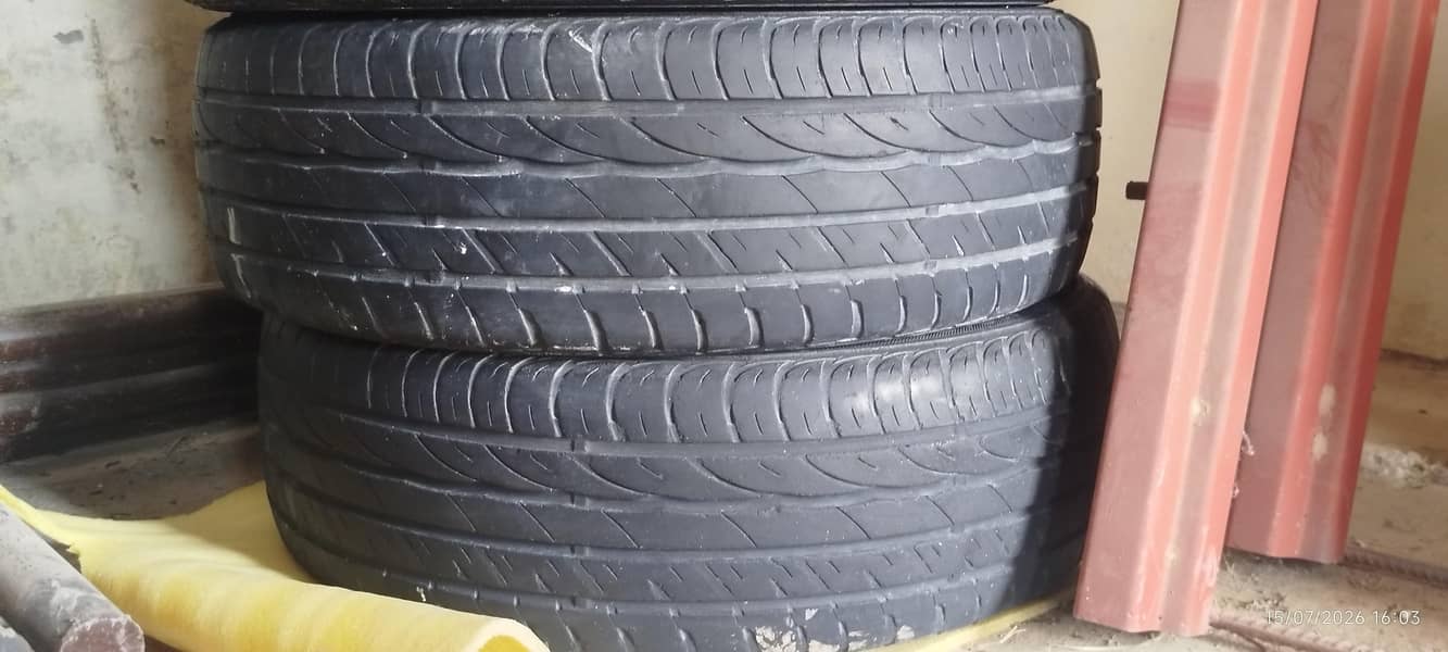 BRV Tyres complete set 3