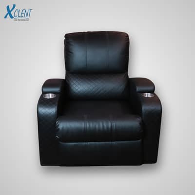 Double Motor Motorised Recliner with Cup Holders