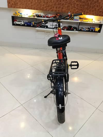 Stylish Morgan Red Sports Bicycle for Kids/Teens (4 Months Used)